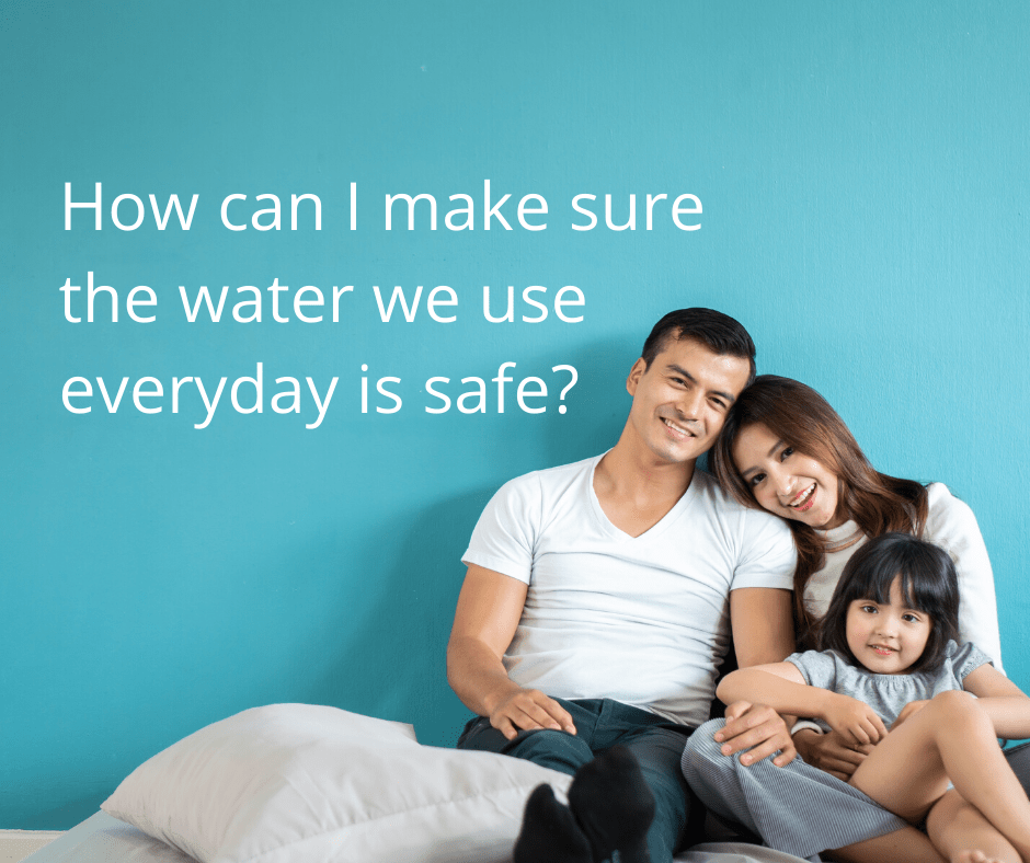 How can I make sure that the water I use at home is free from virus and bacteria?